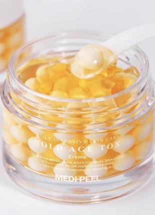 Medi-peel gold age tox cream крем-филлер с полимолочной кислотой