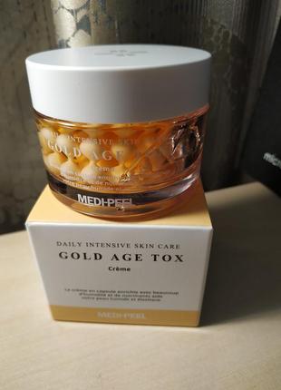 Medi-peel gold age tox cream крем-филлер с полимолочной кислотой3 фото