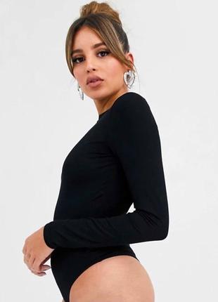 Боді з рукавами asos