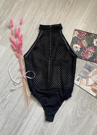 Чёрное боди missguided