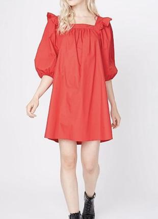 Красное платье george большого размера