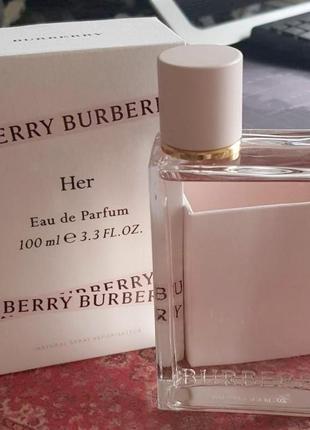 Burberry her💥оригинал eau de parfum 5 мл распив аромата затест8 фото