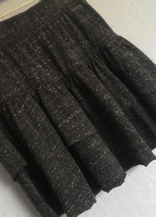 Новая юбка меланж от kiabi (m)1 фото