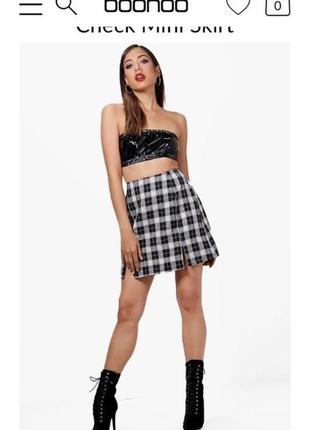 Спідниця в клітинку