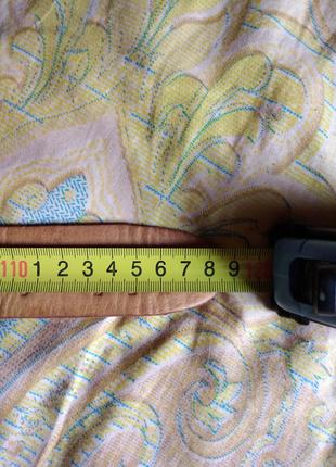 Ремень новый кожаный длинна 118 см. ширина 3,8 см.10 фото