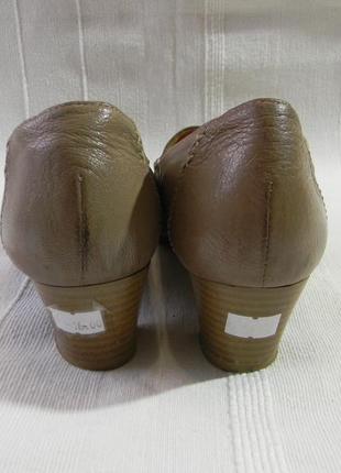 Moveon-кожаные туфли р.4,5 ст.24,3см10 фото