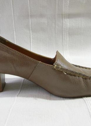 Moveon-кожаные туфли р.4,5 ст.24,3см2 фото