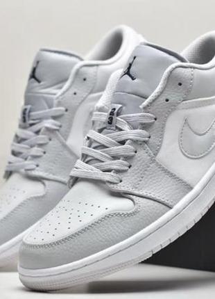 Jordan 1 low “white camo”5 фото