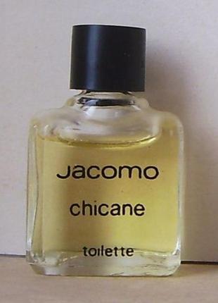Мініатюра - jacomo chicane - edt - 2.5 мл орігінал. вінтаж.