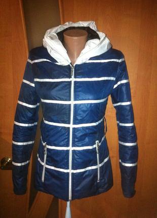 Синяя курточка на осень-весну