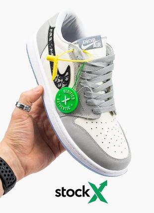 Кроссовки женские nike air jordan 1 retro low x dior