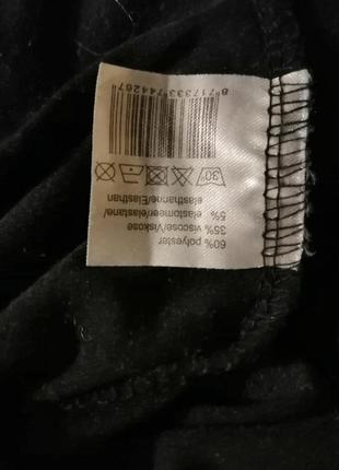 Черно- серебристая блуза р xl.7 фото