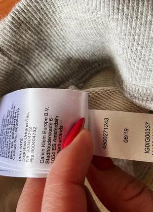 Худі подовжена толстовка плаття calvin klein6 фото