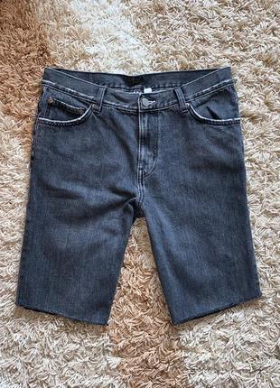 Шорти джинсові sunday з необробленими краями оригінал