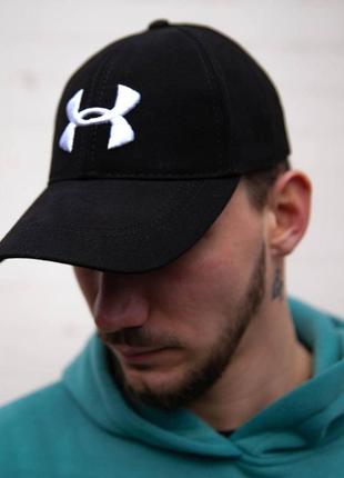 Кепка under armour черная бейсболка андер армор2 фото