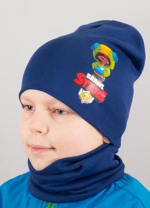 Дитяча шапка з хомутом brawl leon (2 розміру - до 5 років; від 5 до 12 років)