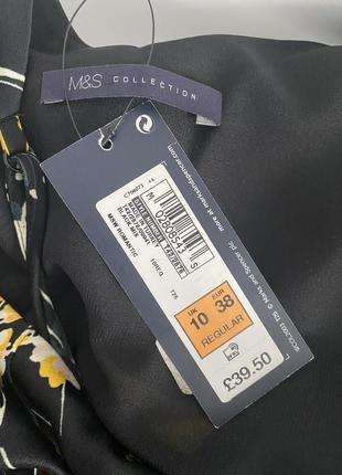 Сукня комбінація в квітковий принт сліп дрес marks&spencer6 фото