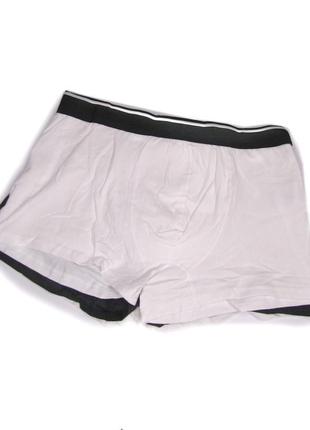 Мужские трусы боксеры белые town land размер xxl