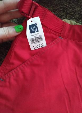Нові червоні штани штани від gap kids оригінал унісекс4 фото