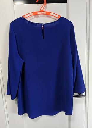 Синяя блуза2 фото