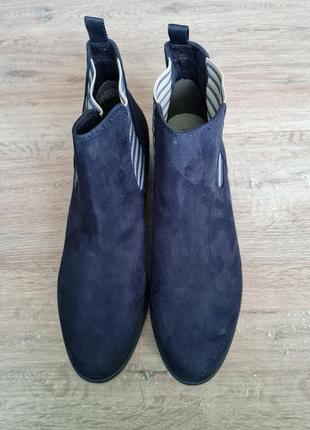 Челсі черевики чобітки marco tozzi челси полусапожки ботинки высокие2 фото