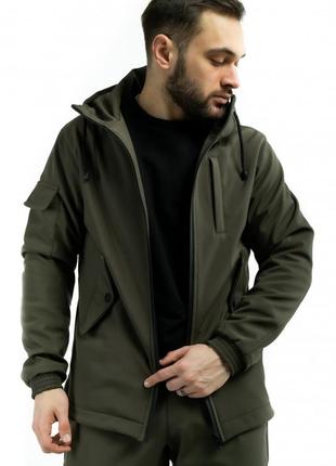Куртка softshell "intruder" хаки.