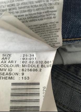 Брендовые джинсы бойфренд с фабричными потертостями4 фото