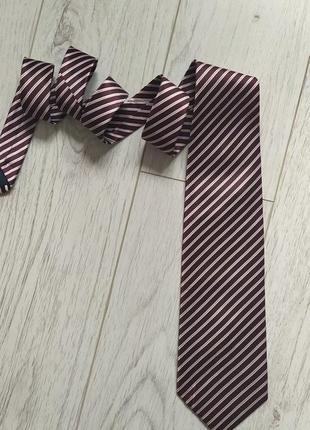 Saint laurent, краватка у смужку.