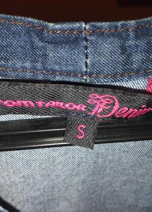 Tom tailor джинсова сорочка, денім