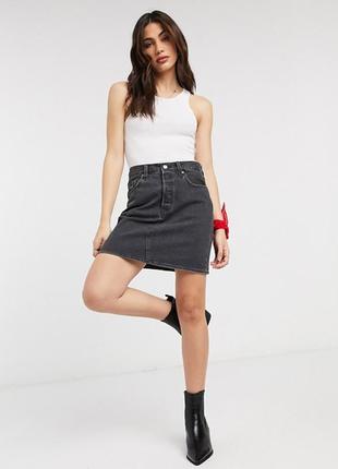 Юбка джинсовая asos
