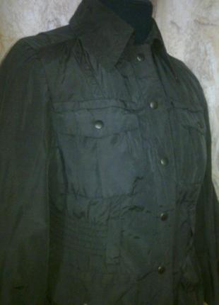 Полу-плащ zara basic, мороко м раз. 100%район. 2