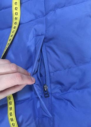 Куртка зимняя пуховик синяя4 фото