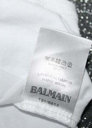 Футболка майка balmain paris шерсть+шелк италия5 фото