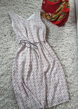 Очень комфортное и нежное летнее платье, вискоза, bianco,  p. 445 фото