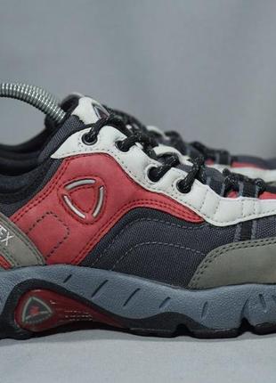 Ecco receptor gtx gore-tex кроссовки кожаные непромокаемые. оригинал. 37 р./23.5 см.