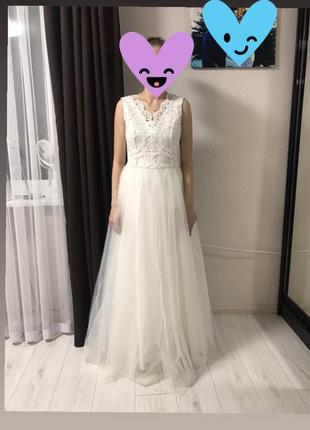Весільна сукня, вечірня сукня, плаття на розпис