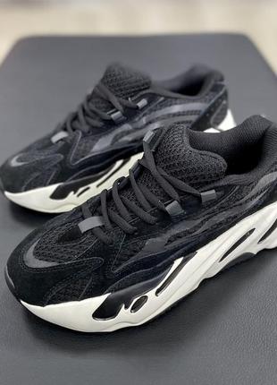 Женские кроссовки adidas yeezy boost 700 v2 black 36-37-38-39-40