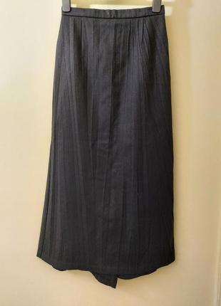 Цікава шерстяна спідниця максі ischiko