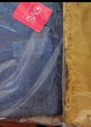 Шарф широкий, длинный и тонкий, нежный 2