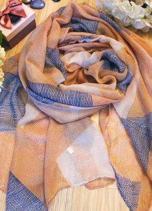 Стильный женский шарф, лёгкий шарф+ колготки  legs 20 den в 🎁1 фото
