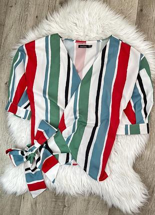 Красивая блуза на запах 1+1=3