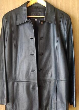 Шкіряний піджак marks&spencer , р. 16