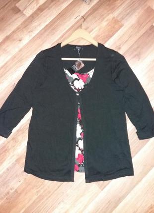 Красивая блузка накидка кофта3 фото