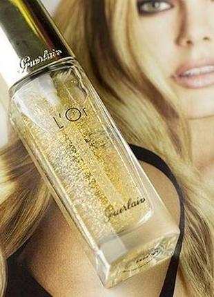 Guerlain основа для макіяжу з чистим золотом lor radiance concentrate with pure gold1 фото