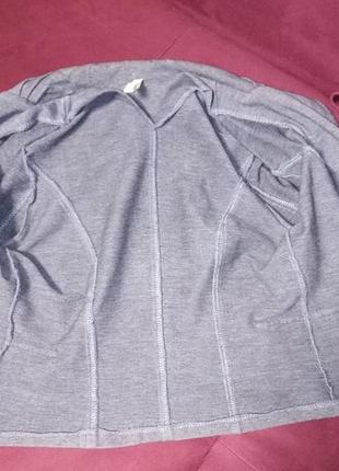 Трикотажный пиджак, размер м2 фото