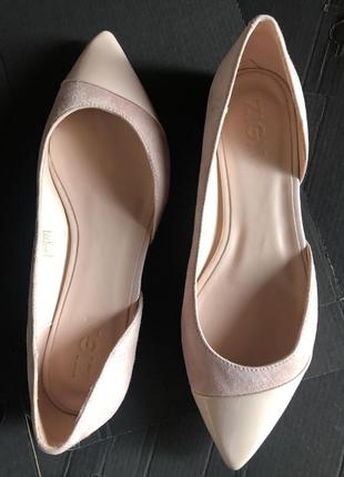 #122 балетки туфлі човники zign {німеччина}8 фото