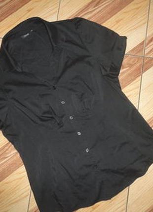 Класична чорна блузочка1 фото