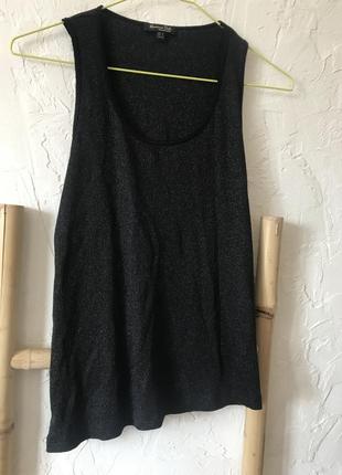Massimo dutti люрексовый топ
