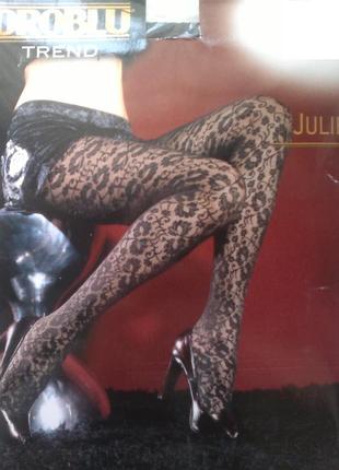Шикарные фирменные элитные итальянские кружевные колготы oroblu julie - 40den