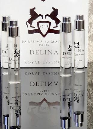 Parfums de marly delina💥original travel tube мініатюра 11 мл ціна за 1мл7 фото